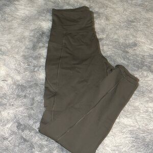 Dark green leggings M